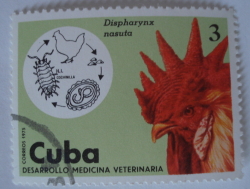 Image #1 of 3 Centavos 1975 - Nematoda (Dispharynx nasuta)