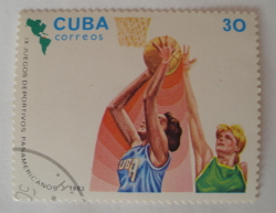 30 Centavos 1983 - Basketball