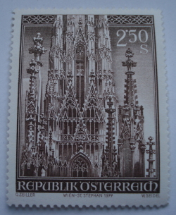 Image #1 of 2.50 Schilling 1977 - St. Stephen's (Vienna)
