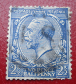 2 1/2 penny 1912 - King George V