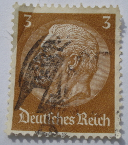 3 Reichspfennig - Paul von Hindenburg (1847-1934), 2nd President