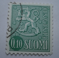 0,10 Markka - Coat of Arms 1963 - Type I