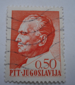 Image #1 of 0,50 Dinar 1968 - Josip Broz Tito