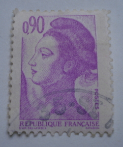 0,90 Franc - Liberté de Gandon