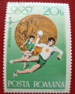 20 Bani 1972 - Handbal (Medalie de bronz)