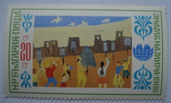 Image #1 of 20 Stotinka 1988 - Children Releasing Doves