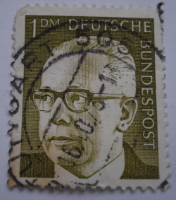 Image #1 of 1 Mark - Dr. H.C. Gustav Heinemann (1899-1976), 3rd Federal President