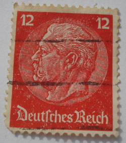 12 Reichspfennig - Paul von Hindenburg (1847-1934), 2nd President
