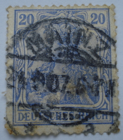 Image #1 of 20 Reichspfennig - Germania with imperial crown, inscription 'REICHSPOST'