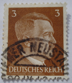 Image #1 of 3 Reichspfennig - Adolf Hitler (1889-1945), cancelar