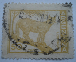 50 Centavos -  Puma (Felis concolor)