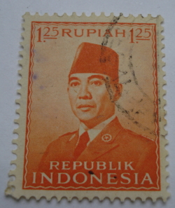 1.25 Rupiah -  President Sukarno