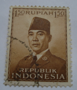 1.50 Rupiah - President Sukarno
