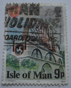 9 Penny 1978 - Laxey Wheel