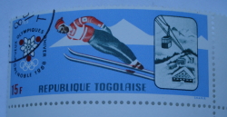 Image #1 of 15 Francs 1967 - Ski Jump