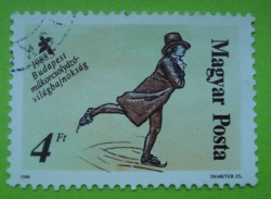4 Forint - 1988 World Figure Skating Championships, Budapest