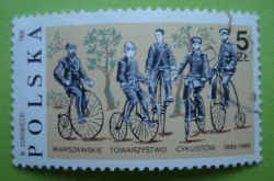 Image #1 of 5 Zlotych - Centennial of Warsaw Cyclists Society - First trip to Bielany, 1887