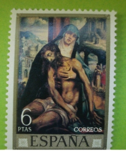 Image #1 of 6 Pesetas - Luis de Morales - Pieta