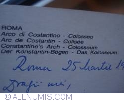 Roma - Constantine's Arch. Colosseum