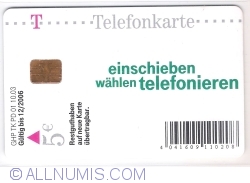 Image #2 of 5 Euro - Telefonkarte
