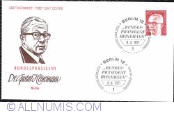 Image #1 of President of the Federal Republic of Germany (Bundespräsident) Dr. Gustav Heinemann