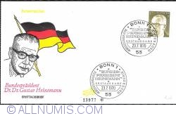 President of the Federal Republic of Germany (Bundespräsident) Dr. Gustav Heinemann