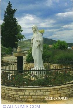 Međugorje - Virgin Mary statue