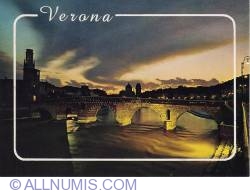 Image #1 of Verona - Ponte Pietra at night