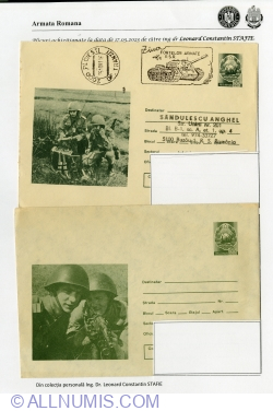 Image #1 of Romanian Army transmissions, infantry, philatelic exhibition