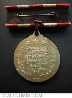 Image #2 of Boy Scouts General Eisenhower Waste Paper Campaign Medal