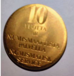 10 Years of Numismatic Service