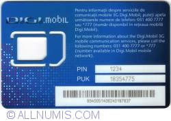 Image #2 of Digi.mobil Cartela USIM