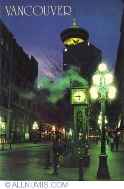 Vancouver-Steam Clock Gastown