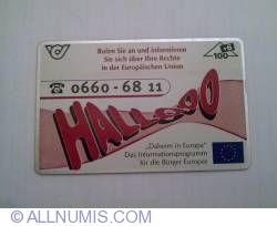 Hallooo: Informationsprogramm für die Bürger Europas "Daheim in Europa"