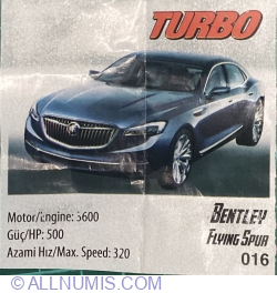 016 - Bentley Flying Spur