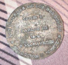 Carolus IIII 1808 Colección ORTIZ - 8 maravedis