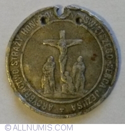 Medalionul fratiei Garda de Onoare a Preasfintei Inimi a lui Iisus