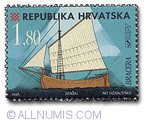 Image #1 of 1,8 Kuna The Istrian and Dalmatian Bracera 1998