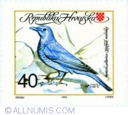40 Dinar 1992 - The bluebird of the Rockies