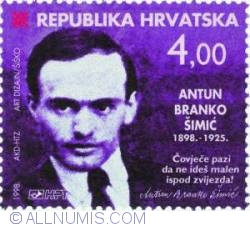 4 kuna - Antun Branko Šimić 1998
