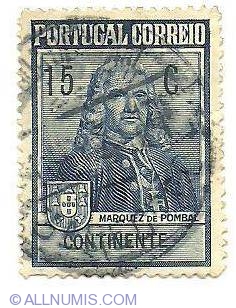 Image #1 of 15 centavos 1925 - Sebastião José de Carvalho e Melo, Marquis de Pombal