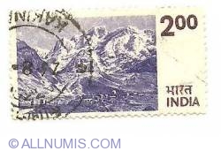 Image #1 of 2 Rupees - mountains