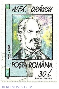 30 Lei - Alexandru Orăscu (1817-1894)