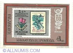 4 Forint 1973 - Magyar posta Budapest