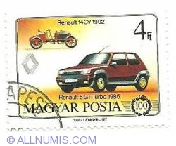 4 Forint 1986 - Renault 5 gt turbo 1985
