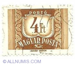 4 Forint - Porto