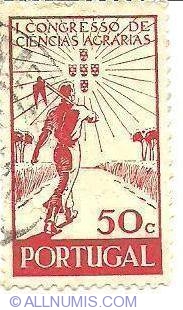 50 centavos - Agrarian reform 1943