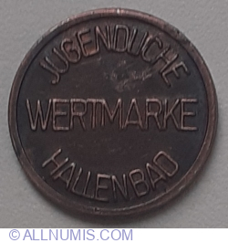 1 Wertmarke Jugendliche Hallenbad Mannheim