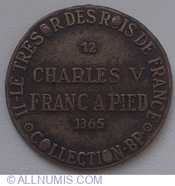 Collection BP - Franc a pied Charles V 1365