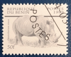 50 Francs - Ceratotherium simun